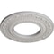 Ekena Millwork Andrea Ceiling Medallion (Fits Canopies up to 4 1/8"), 8 1/8"OD x 4 1/8"ID x 1/2"P, Ultra Pure White CM08ADUWF - alternate 3